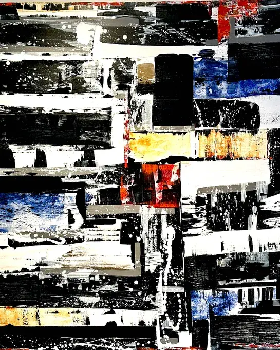 Niki Woehler A Kind of Synchronicity canvas