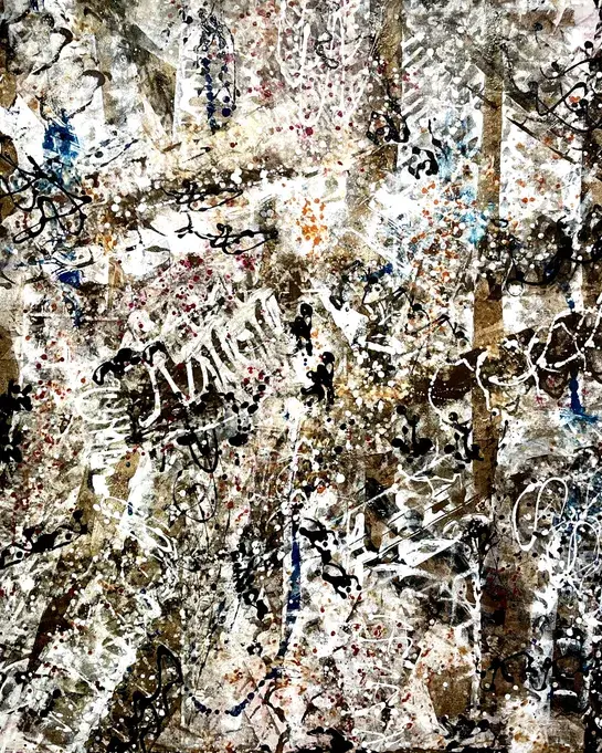 Niki Woehler The Writings On The Wall canvas