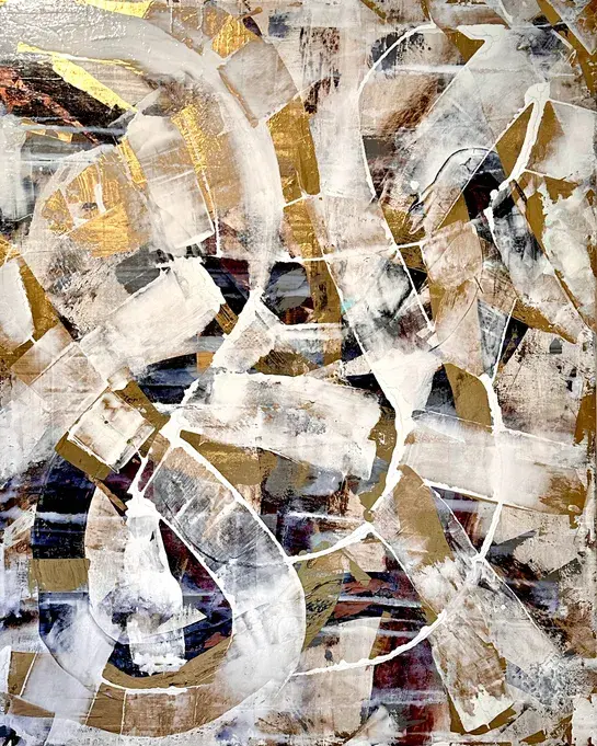 Niki Woehler Two Blondes Walk Into a Bar canvas
