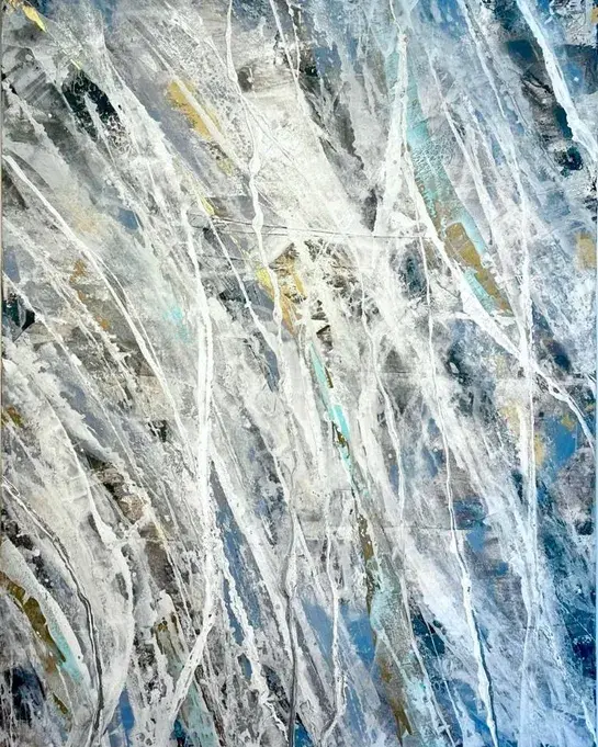 Niki Woehler When Love Takes Over canvas abstract art