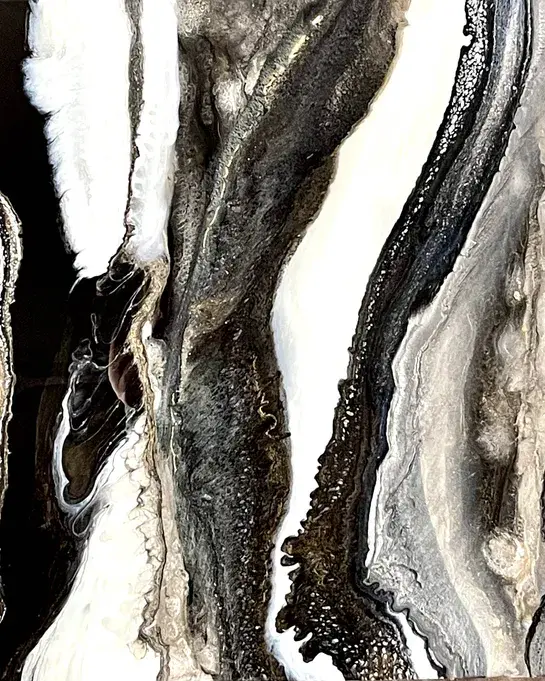 Niki woehler And What Is Will Be resin